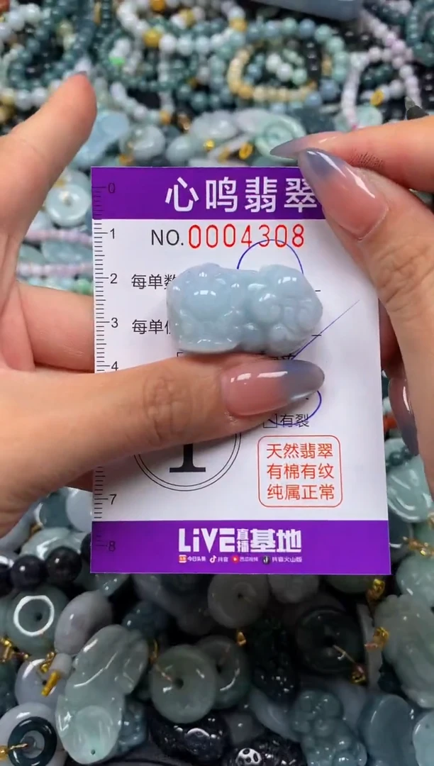 颈饰未镶嵌翡翠闪购004308