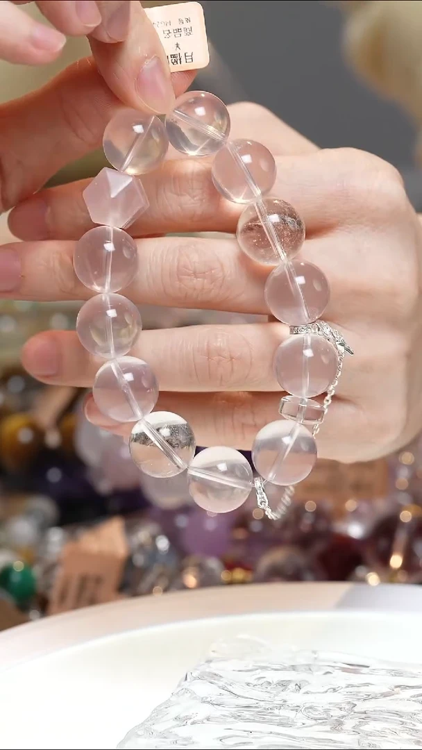 未镶嵌手串水晶粉水晶手串·MM0025NOV826G246