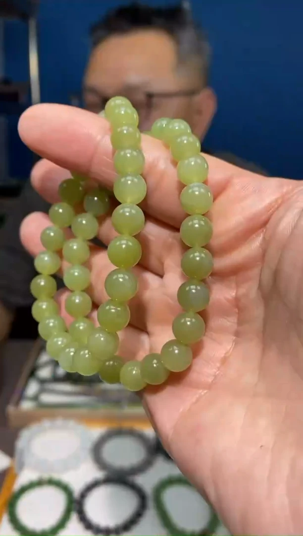 手链未镶嵌和田玉颜色多样性发货拍一发一