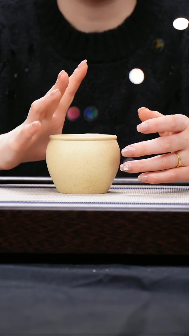 【闪购商品】紫砂茶壶本山绿泥  风水缸杯