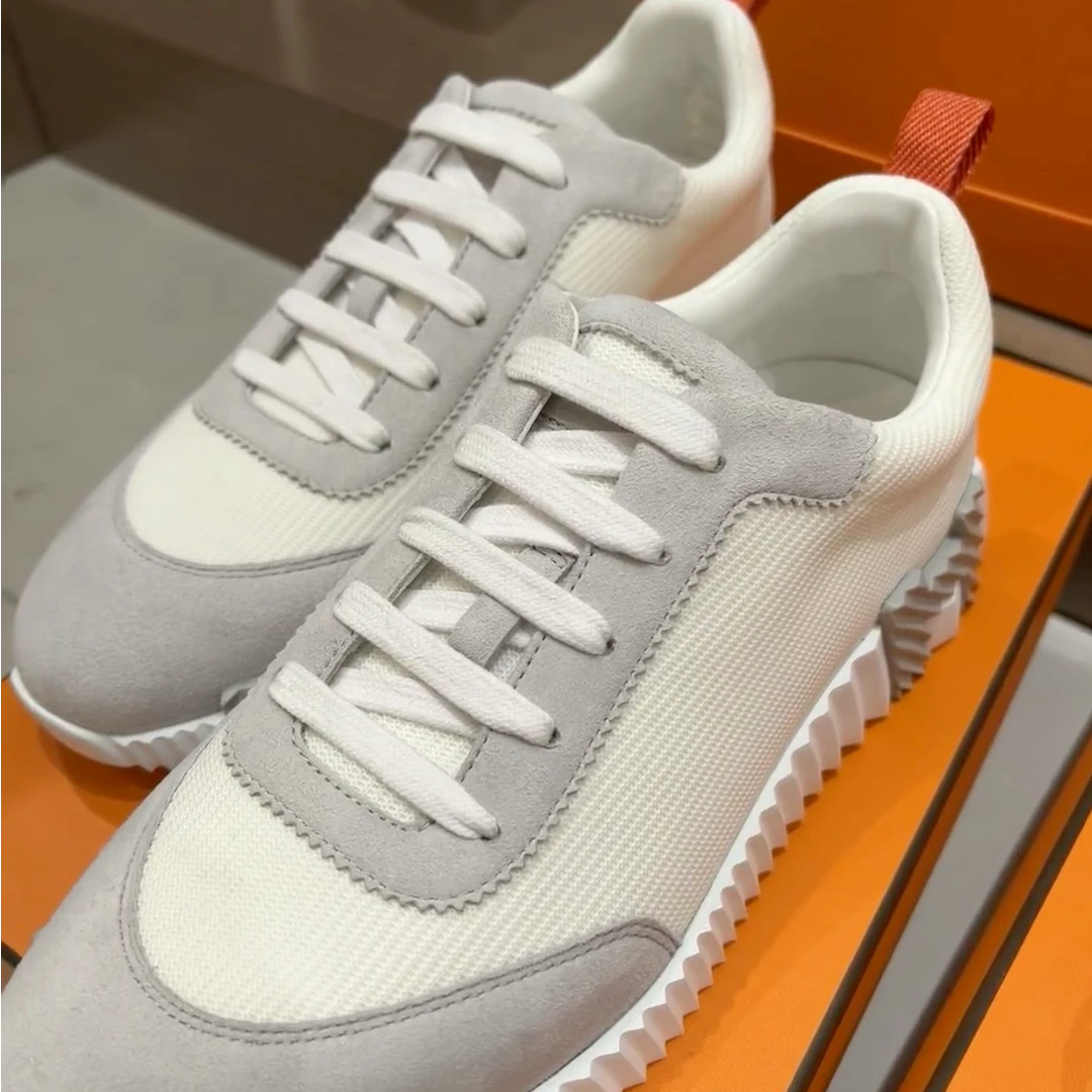 99新 Hermes/爱马仕 Hermes 经典Bouncing运动鞋 39码