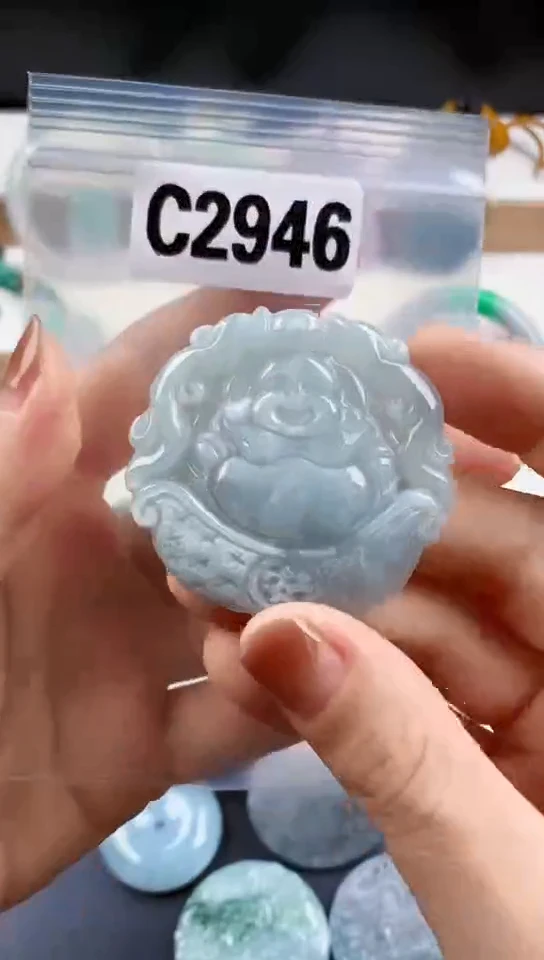 颈饰未镶嵌翡翠天然翡翠吊坠挂件