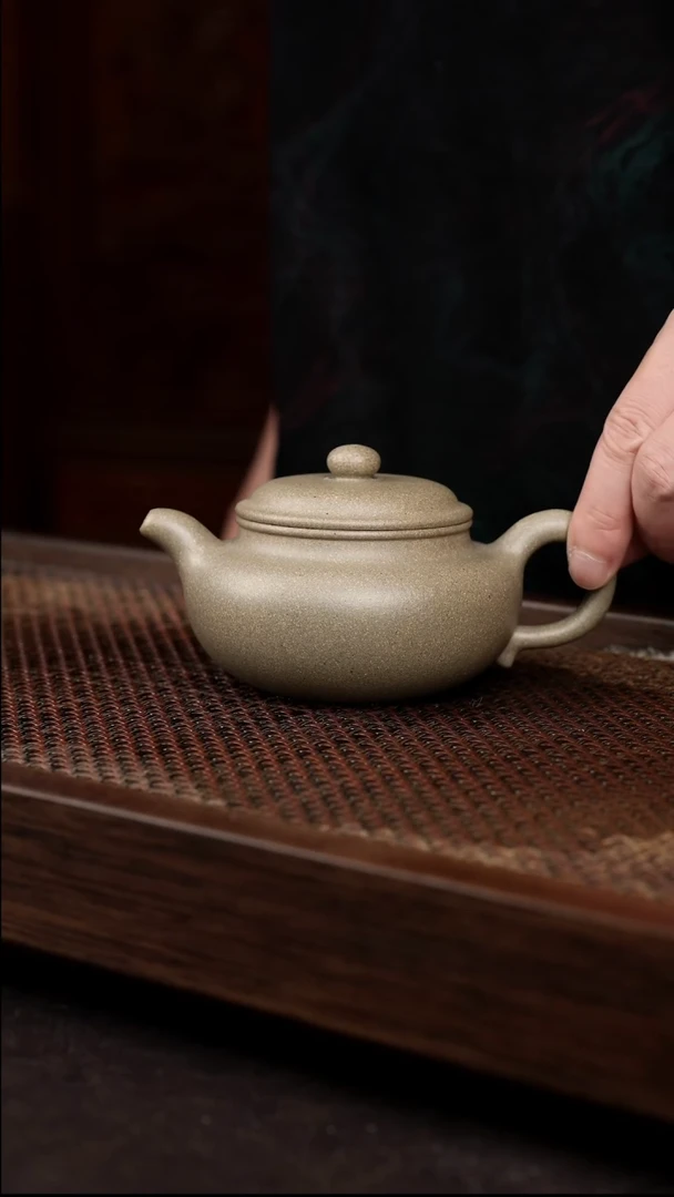 茶壶紫砂青段仿古