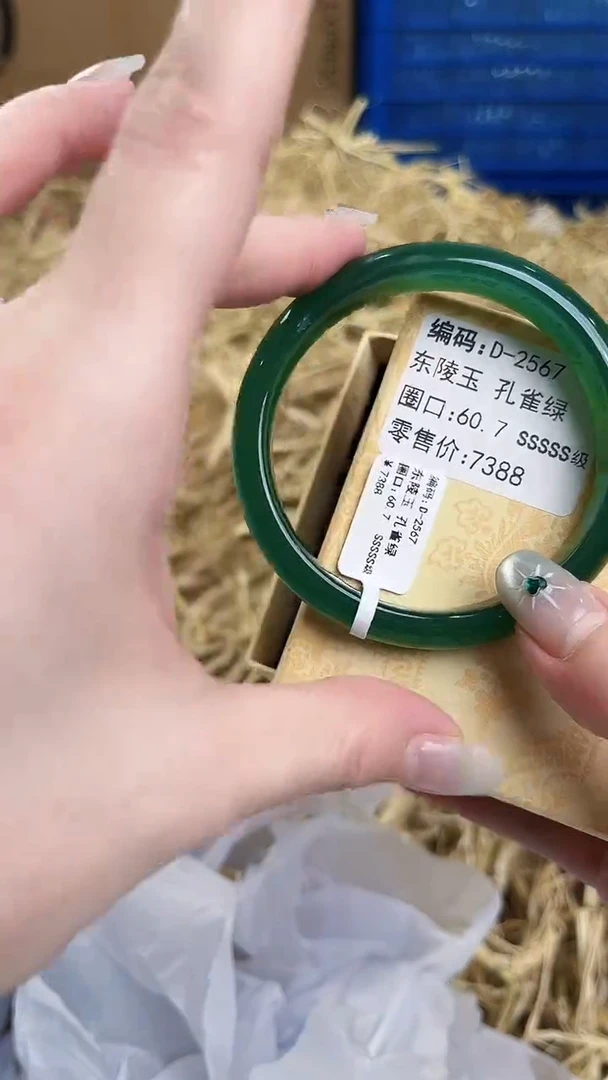 未镶嵌手镯石英质玉D-2563