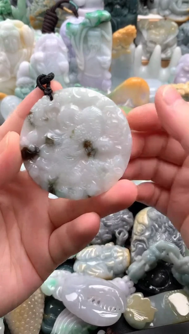 吊坠(不含链)未镶嵌翡翠1