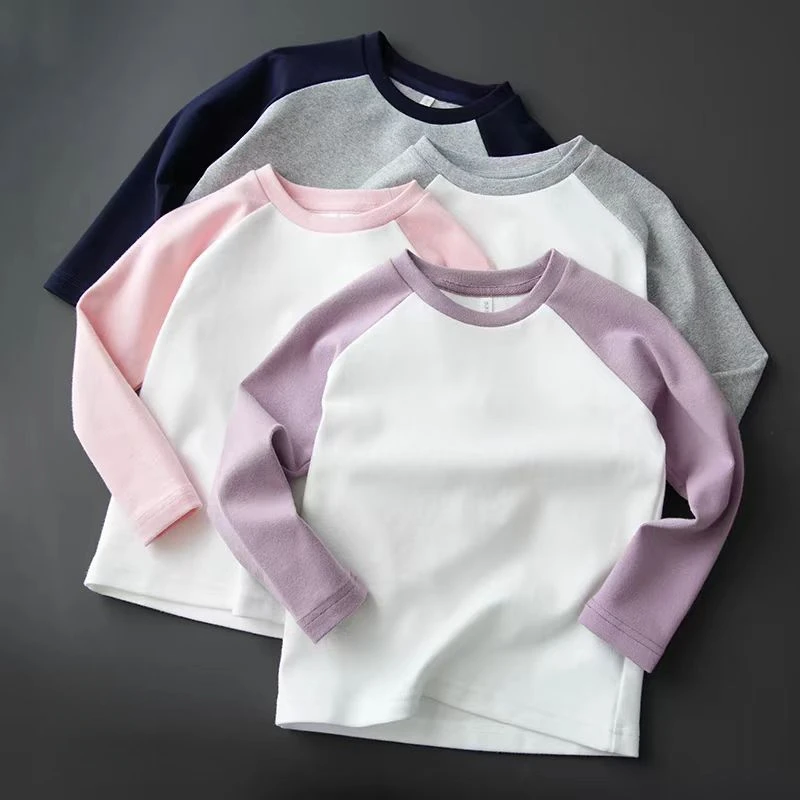 儿童夏季时尚卡通长袖T恤