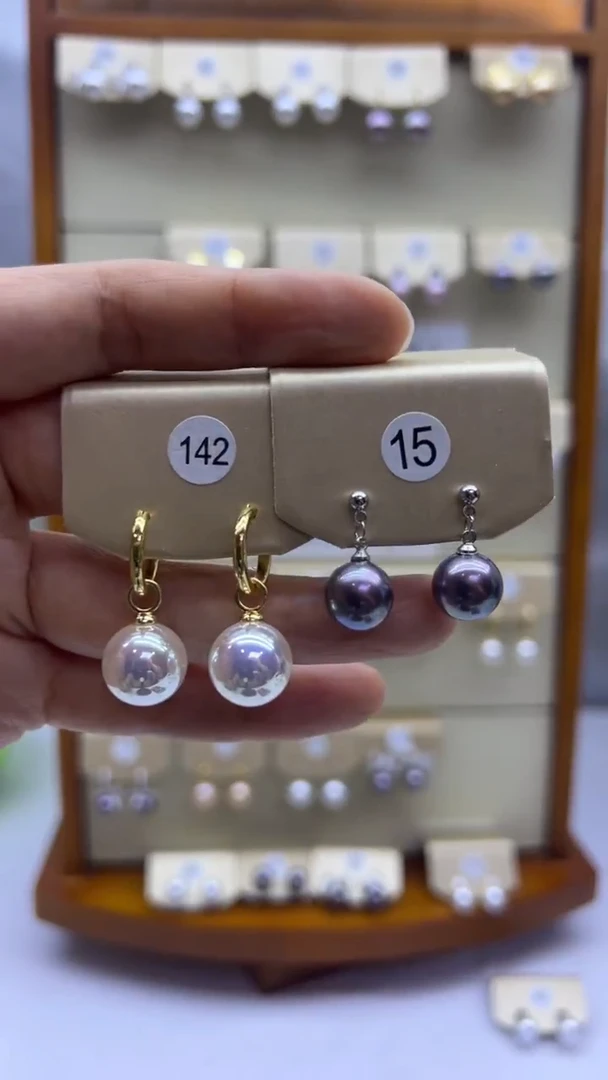 未镶嵌耳饰淡水珍珠142+15