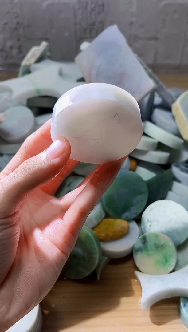 裸石翡翠翡翠a货正品玉石南陈254