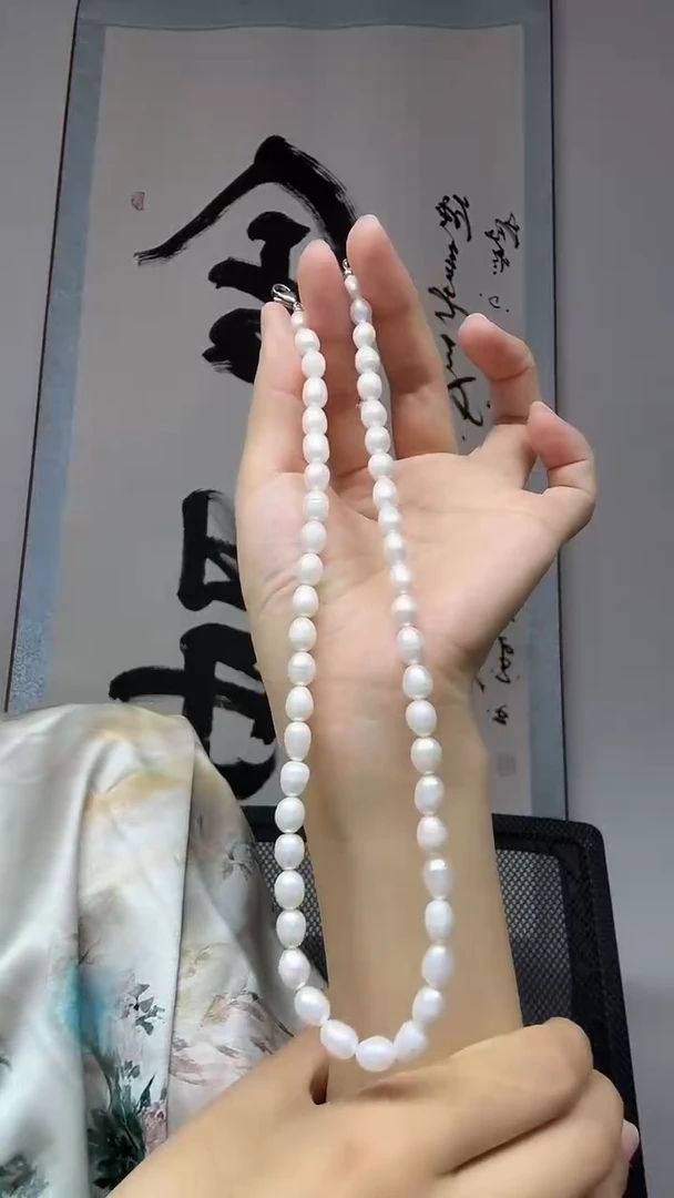 项链未镶嵌淡水珍珠卡6+