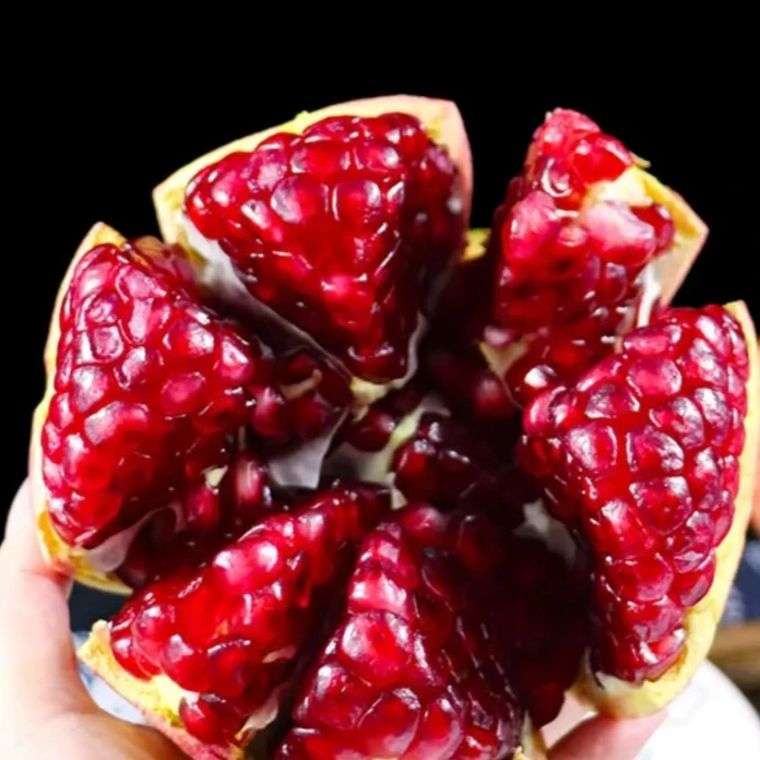 L 软籽石榴爆汁皮薄 四川会理石榴无籽石榴 5斤彩箱大果
