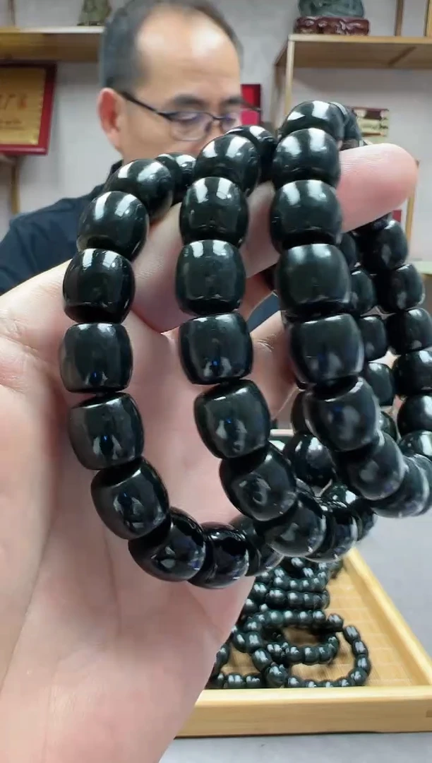 手链未镶嵌和田玉12黑青多样性发货·拍一发一