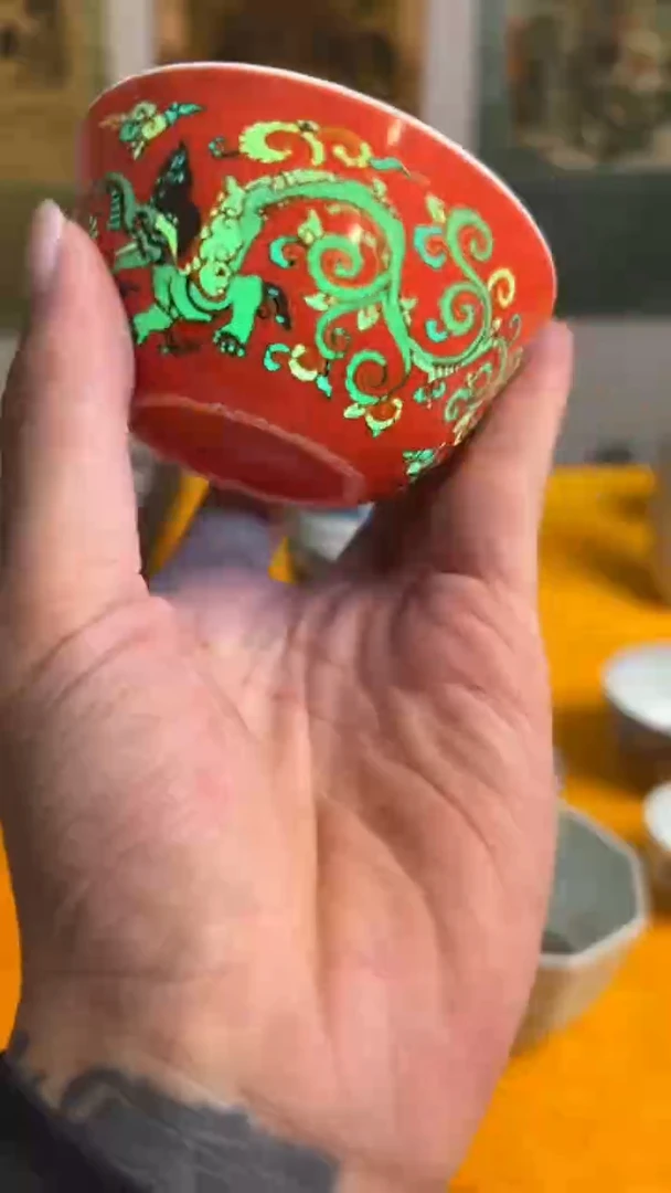 摆件陶瓷摆件一个A7-40