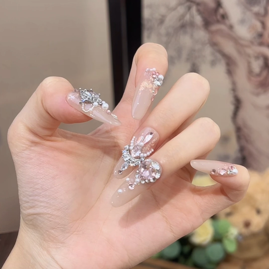 丹蜜琳【公主的皇冠】   纯手工轻奢高级穿戴甲