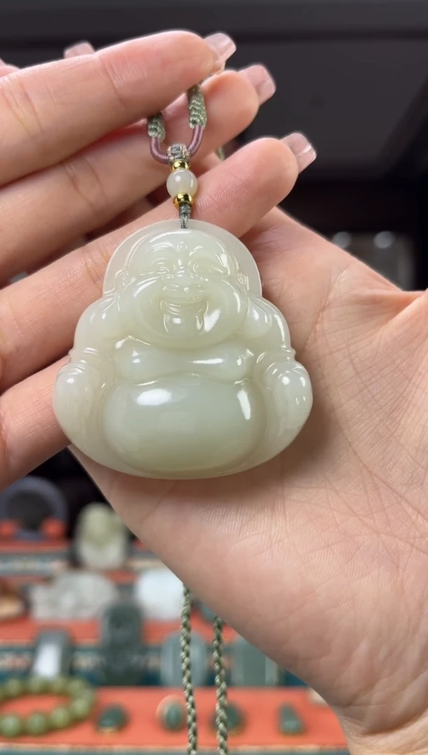 【闪购商品】和田玉颈饰未镶嵌佩佩50mm左右