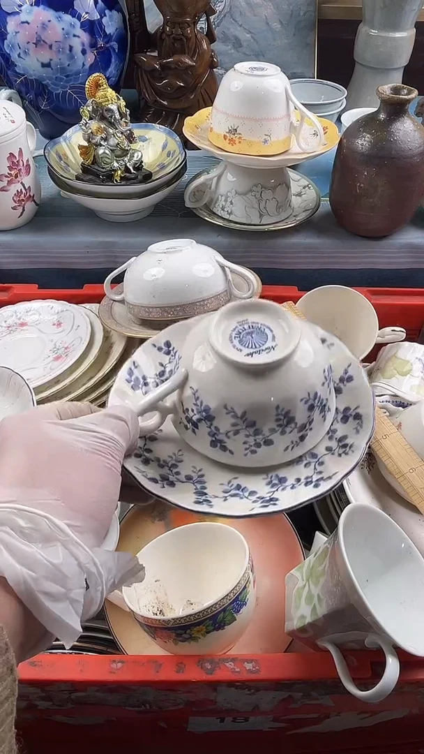 瓷片西*英歌瓷器满28包邮