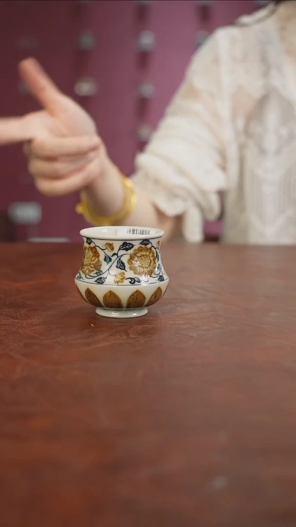 杯景德镇陶瓷杯碗柴烧多人V50