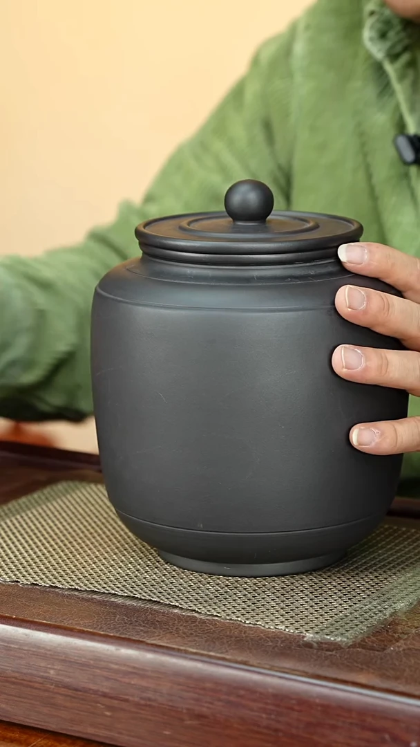 宜兴原矿紫砂茶叶罐