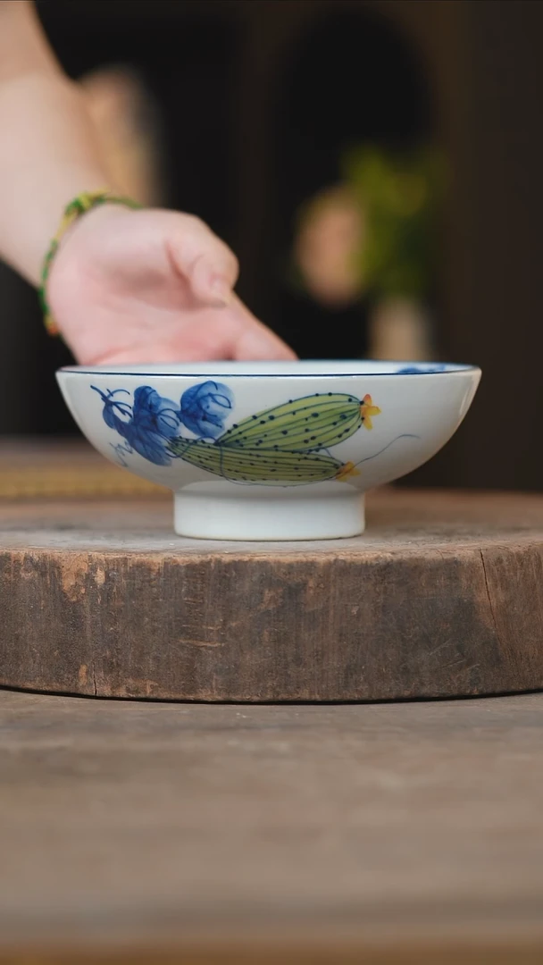 瓷片景德镇高温釉下彩（食品级）
