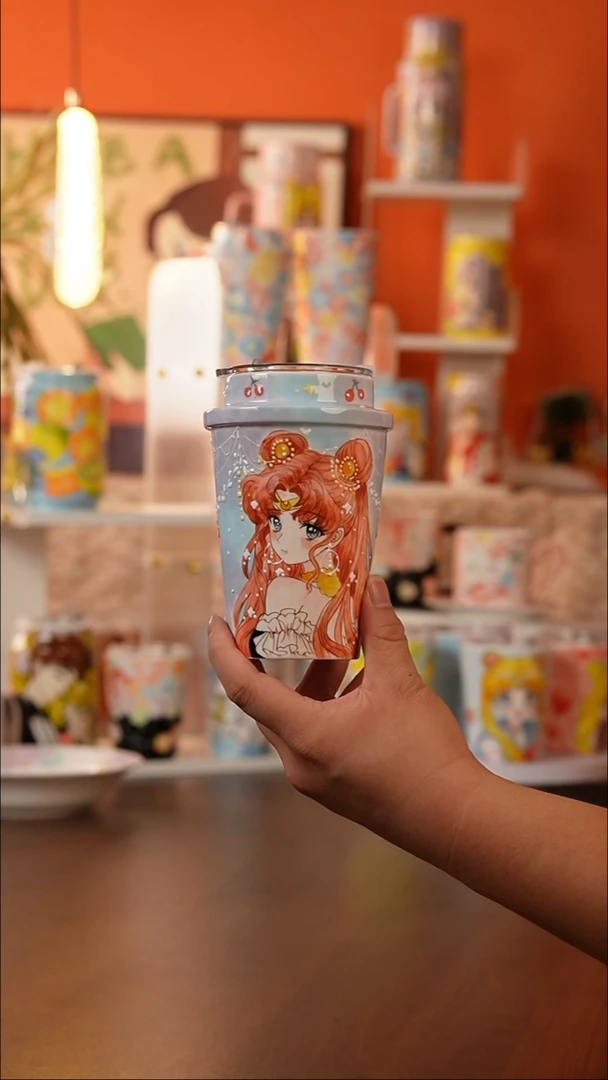景德镇手工手绘文创陶瓷杯