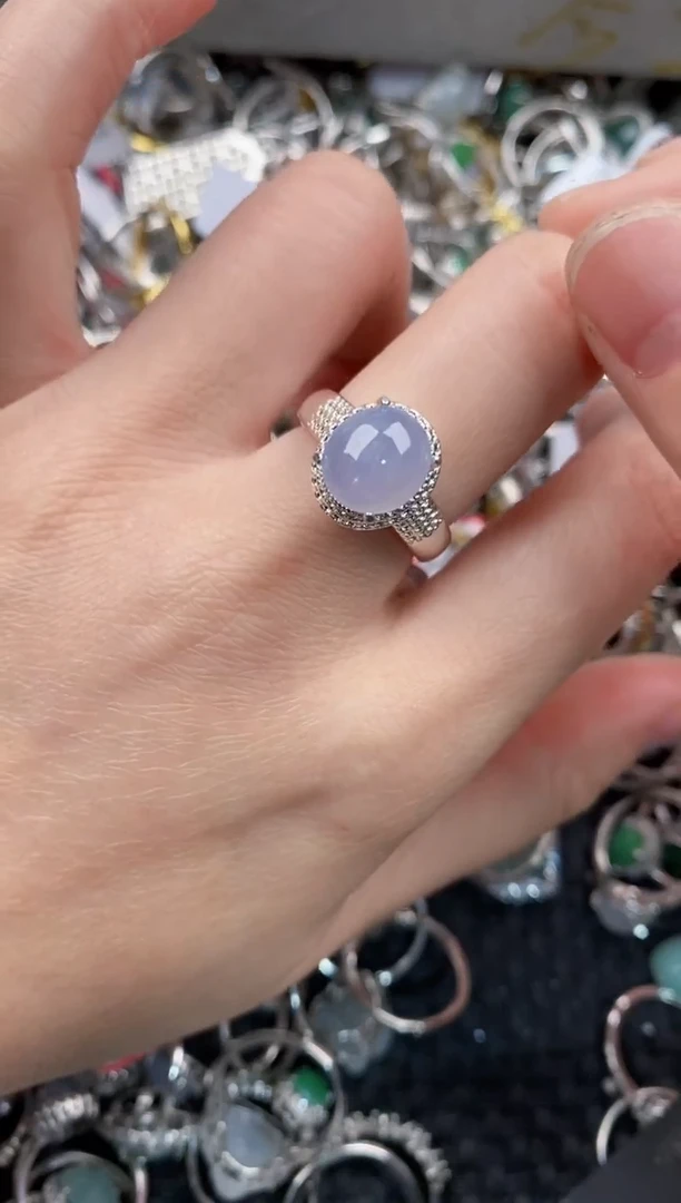 未镶嵌戒指翡翠333              7