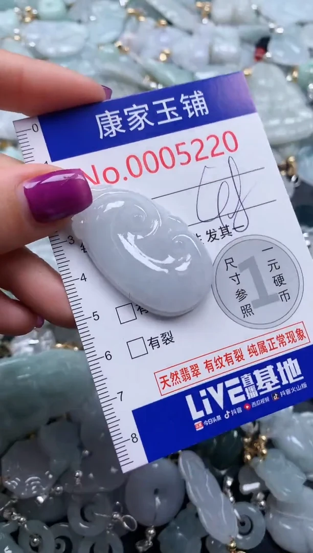 颈饰未镶嵌翡翠5220