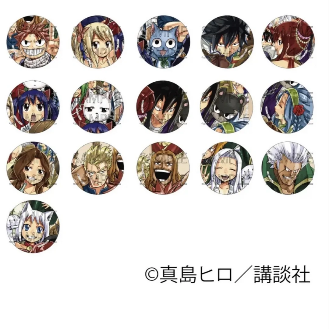 妖精的尾巴公主咖啡第1/2弹吧唧