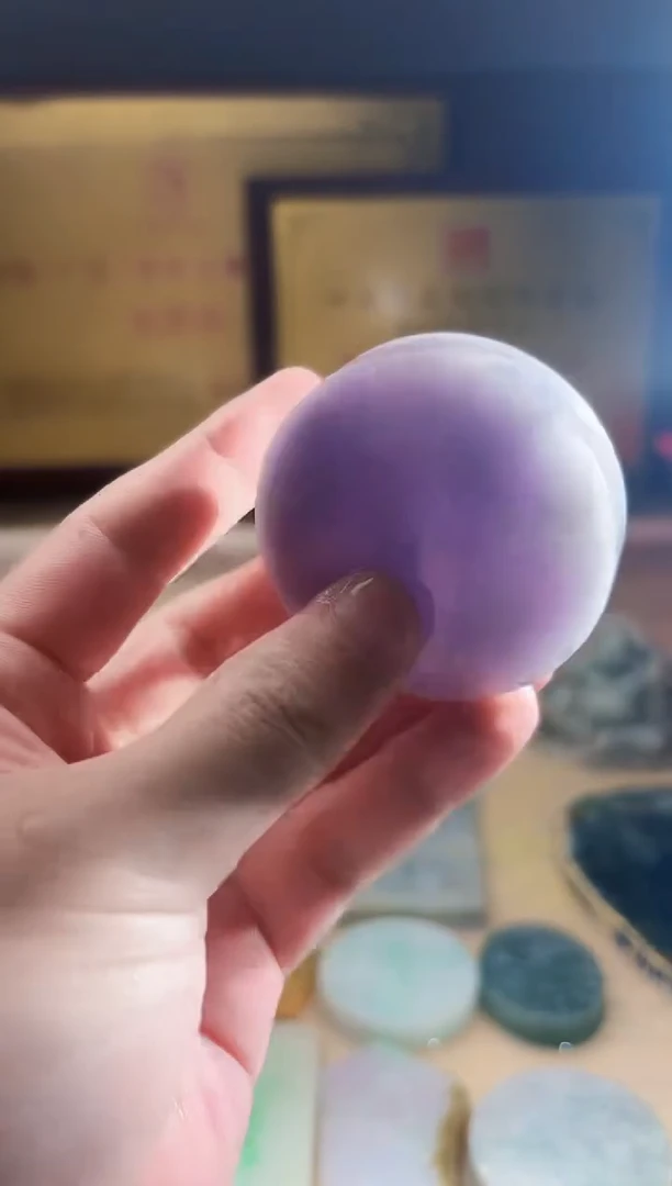 翡翠挂件未镶嵌A货张麦8256