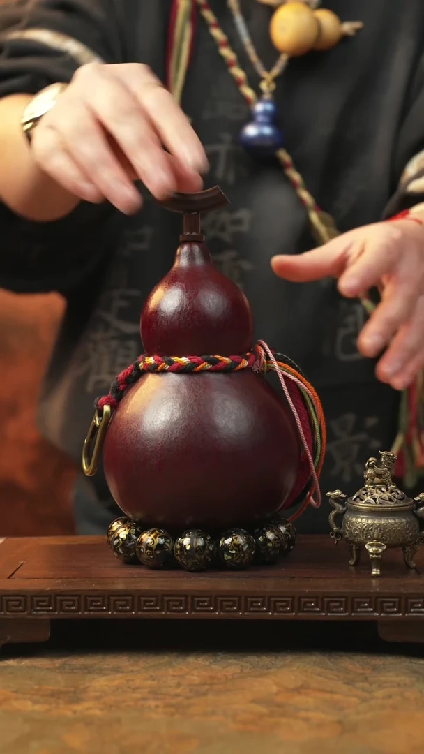 157大漆一物一拍记葫堂出品【不带手串】