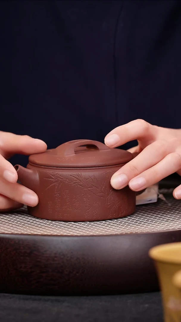 茶壶紫砂宜兴紫砂壶汉瓦