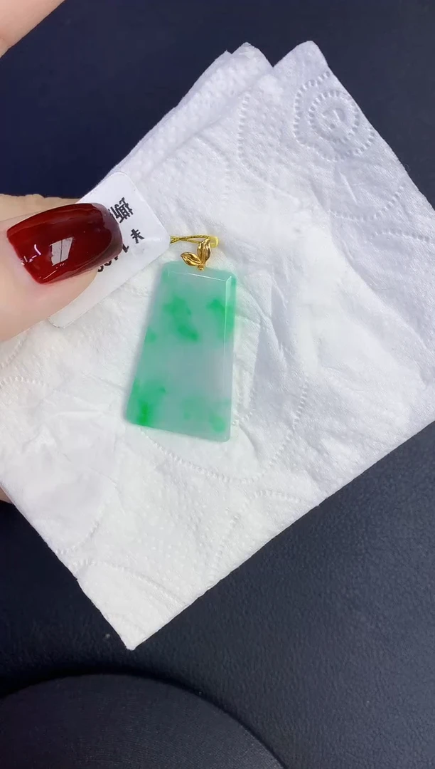 颈饰未镶嵌翡翠缅甸天然翡翠a货