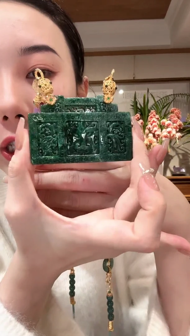 【闪购商品】翡翠颈饰未镶嵌国风