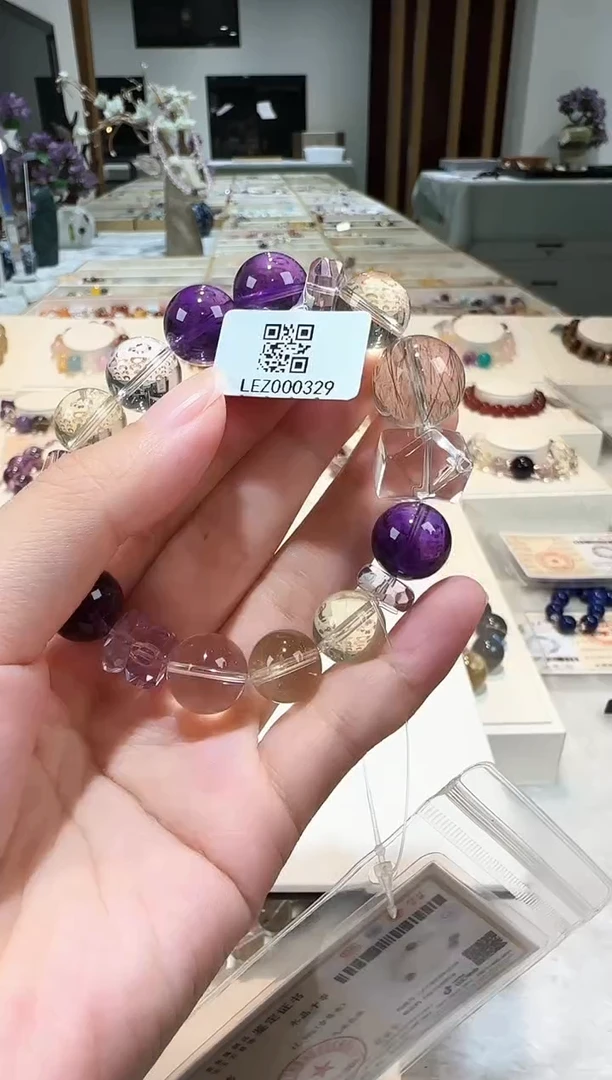 未镶嵌手串水晶手串