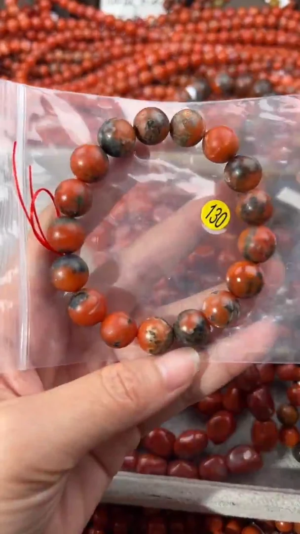 南红玛瑙手串未镶嵌12