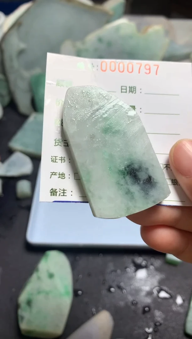 【闪购商品】翡翠颈饰未镶嵌料子