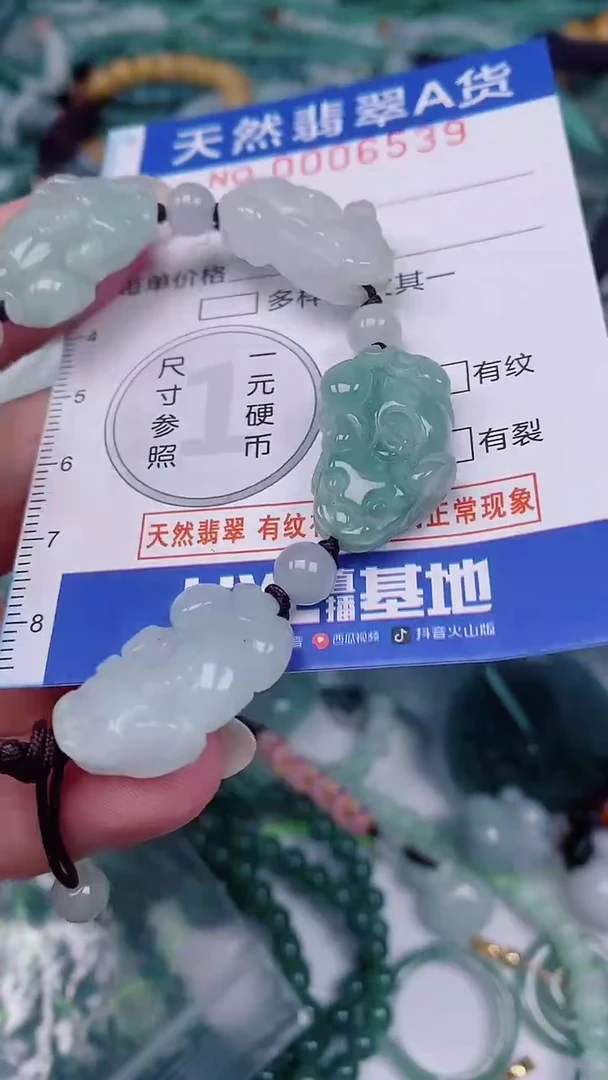 翡翠未镶嵌颈饰00006539