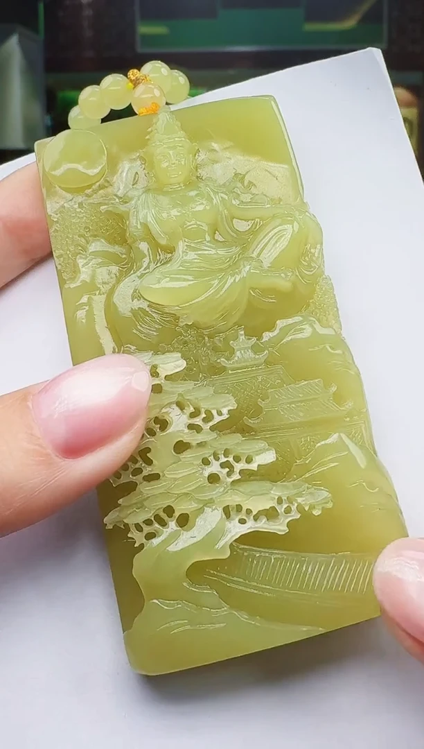 定制和田玉玉鉴东方天然和田玉（拍一发一）