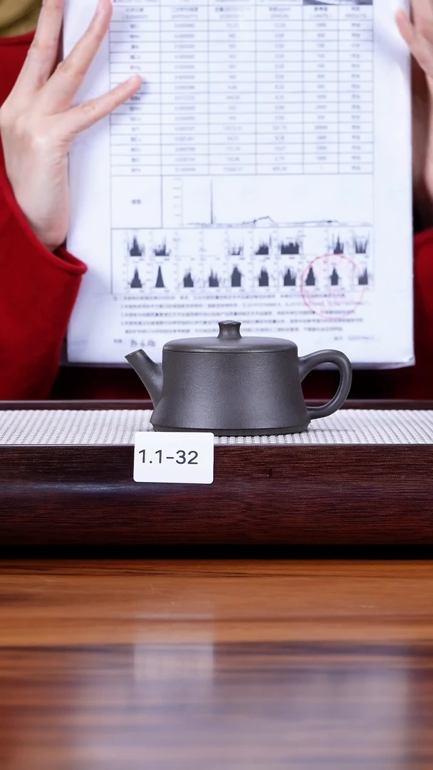 茶壶紫砂1.1-32  千禧天青 云柱130