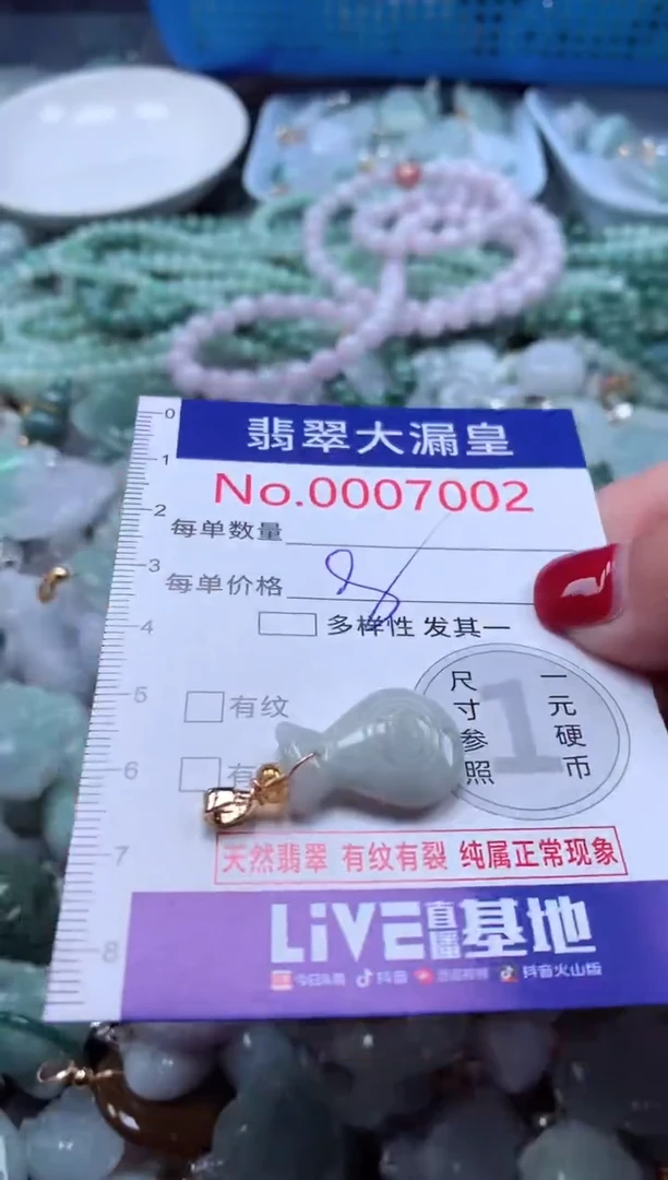 颈饰未镶嵌翡翠7002