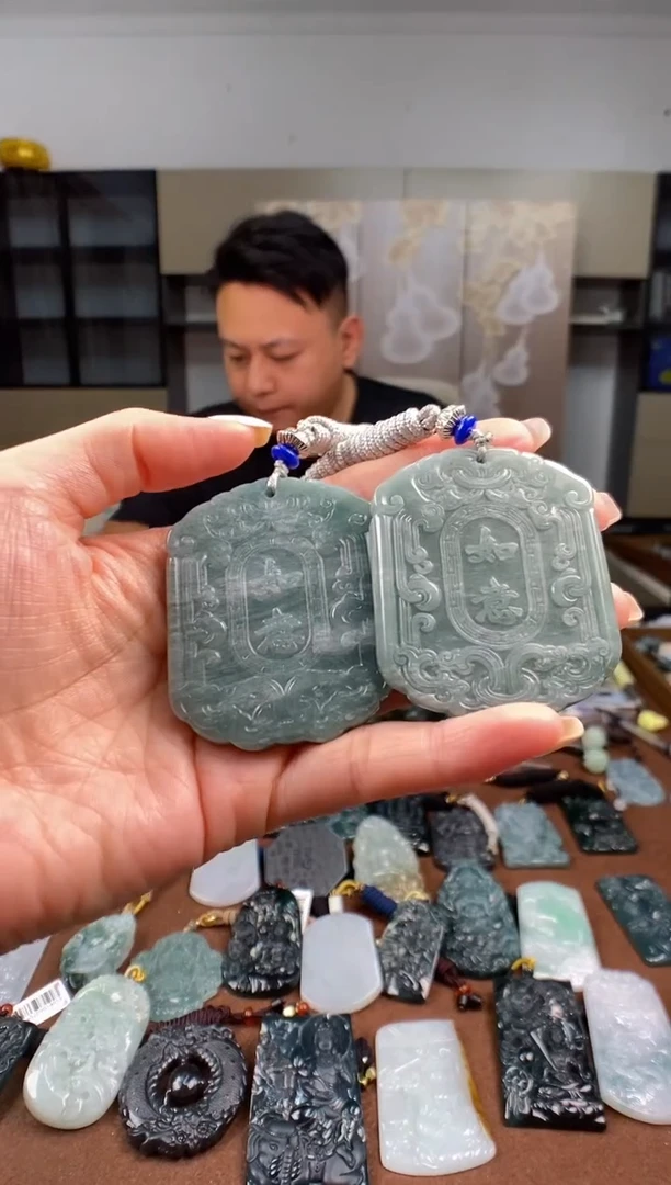 颈饰未镶嵌翡翠多样性发其一