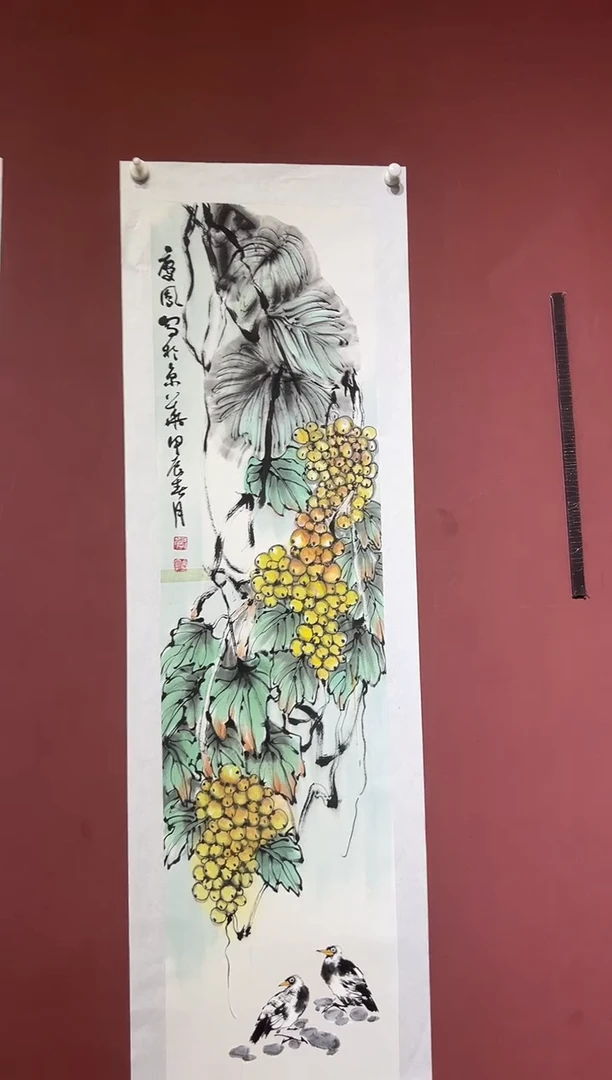 国画袁庆凤花鸟精品福利