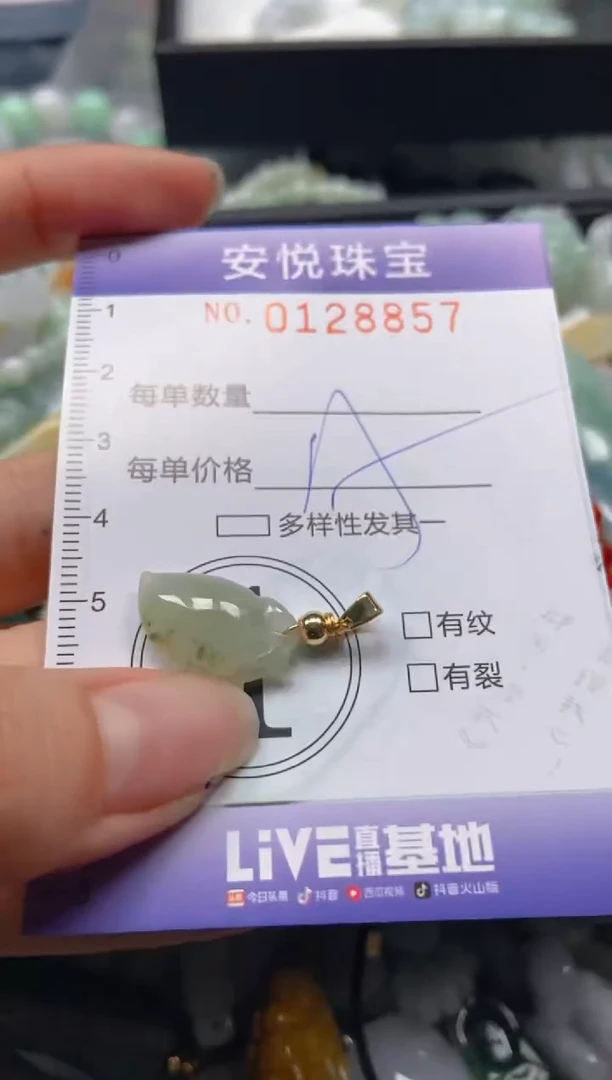 【闪购商品】翡翠颈饰未镶嵌闪购0128857