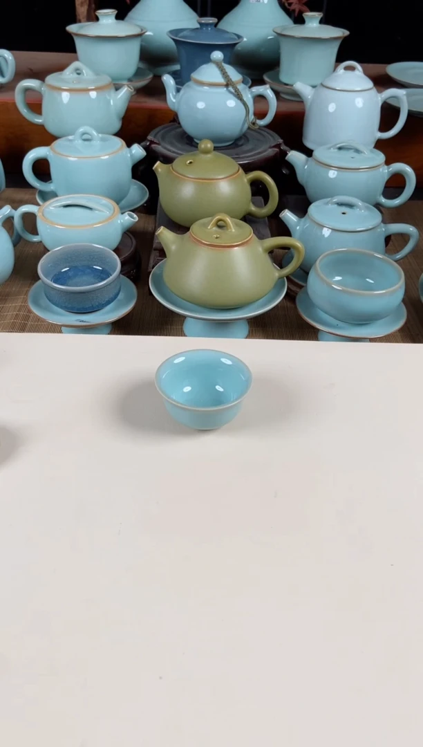 【闪购商品】其他微瑕一口杯原矿釉汝瓷客人杯