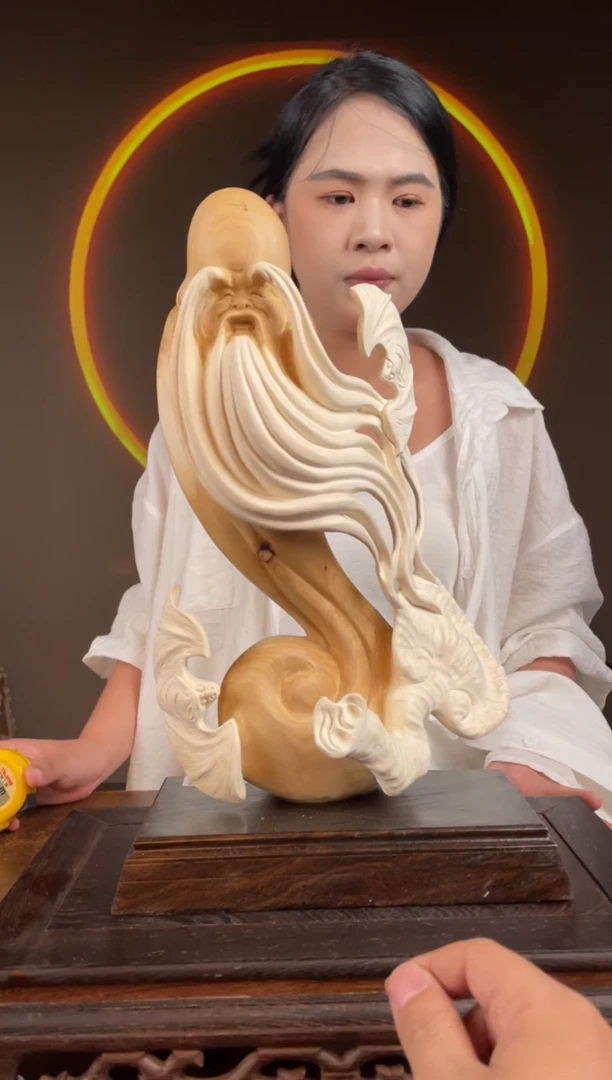 柏木（崖柏）手工摆件,先抢先得! 编号:198