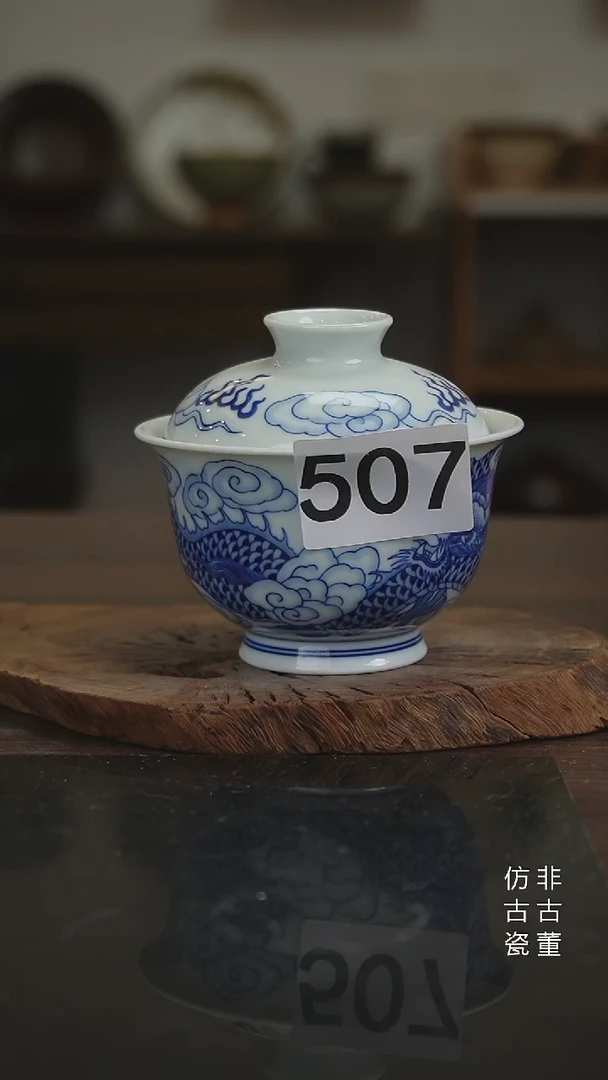 景德镇手工手绘陶瓷微瑕