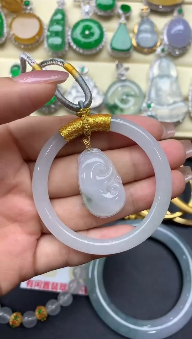 颈饰未镶嵌翡翠207-中国好珍宝