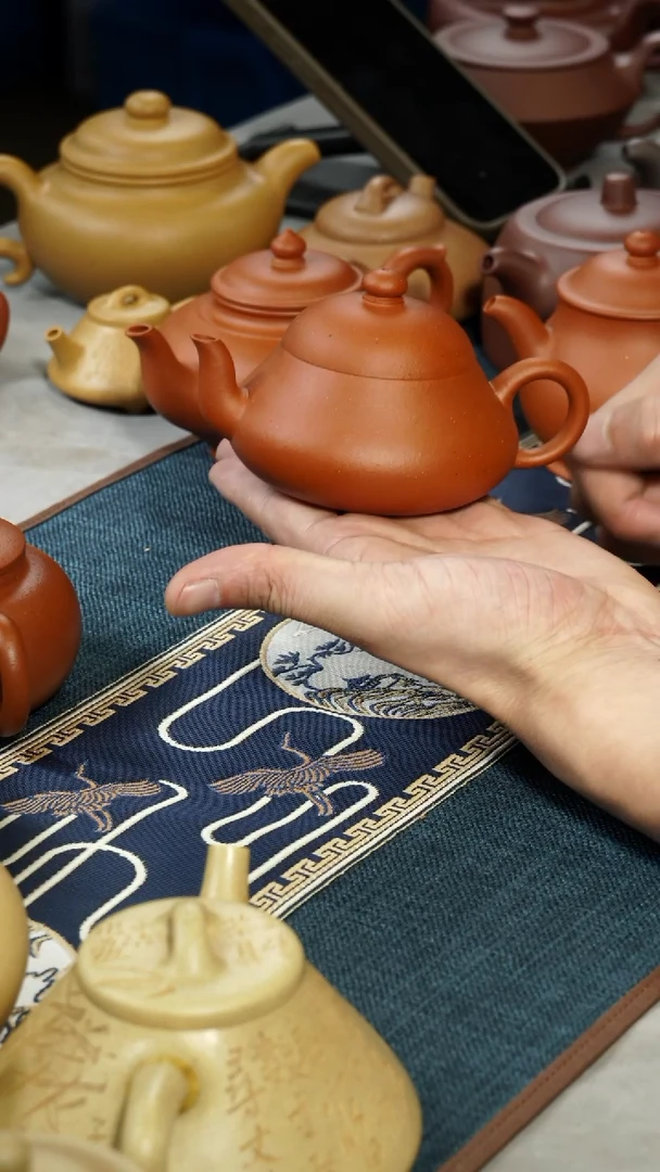 【闪购商品】紫砂茶壶红泥梨茶壶茶壶