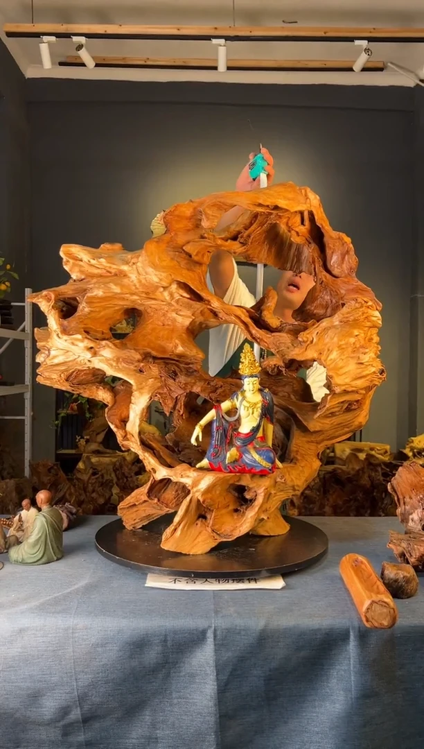 木卢师傅根艺作品（不包含人物摆件）