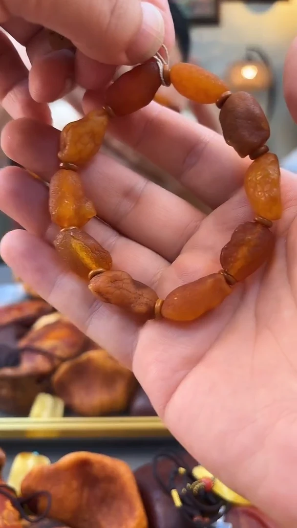 未镶嵌琥珀手串手串