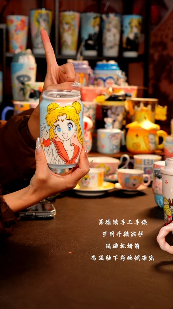 景德镇设计款手绘杯杯