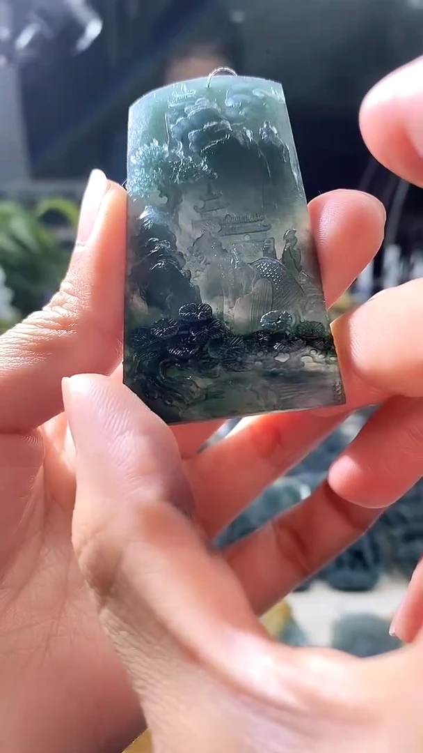 【闪购商品】定制翡翠未镶嵌翡翠毛货不退不换3.8